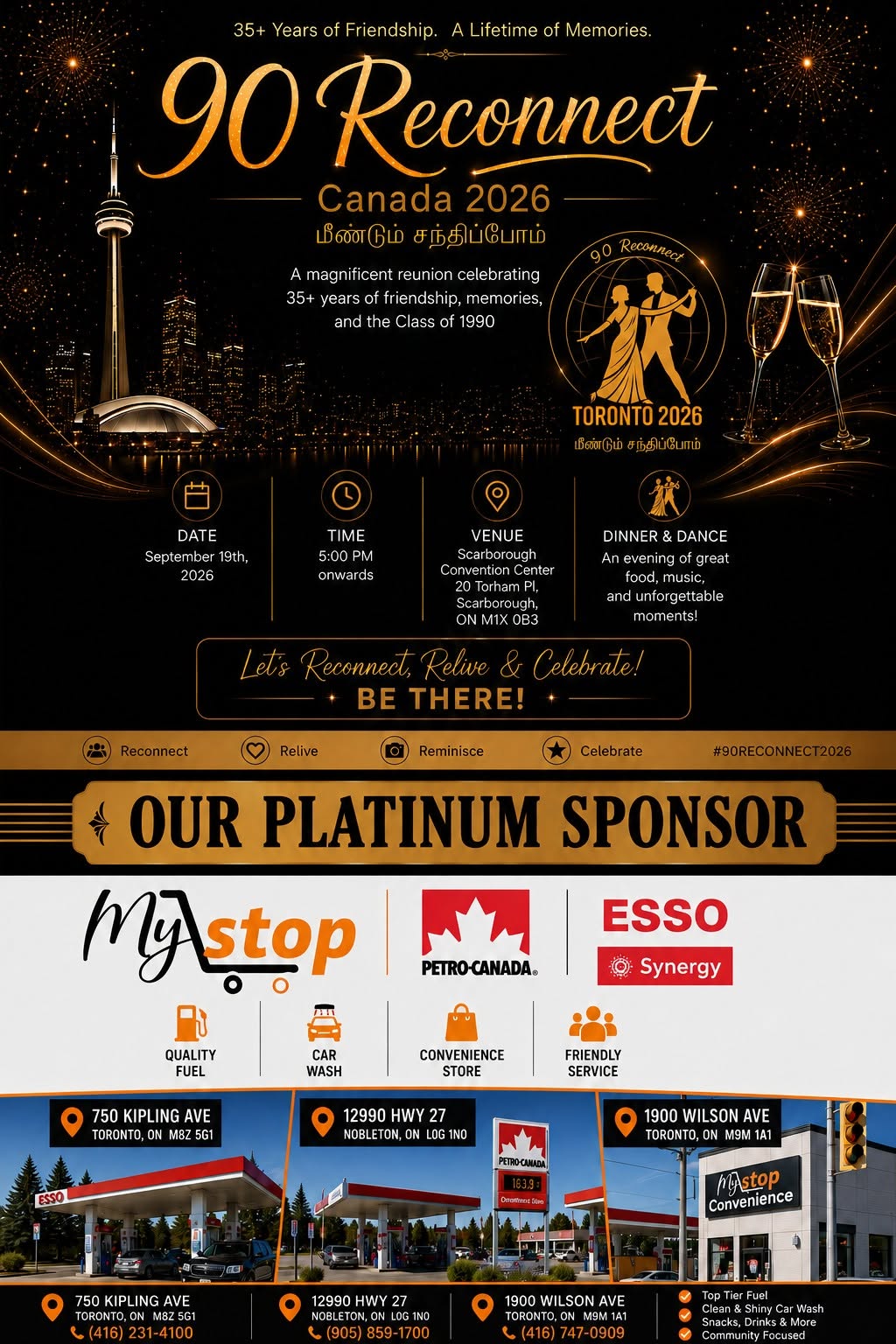 MyStop — Petro-Canada & Esso — Platinum Sponsors