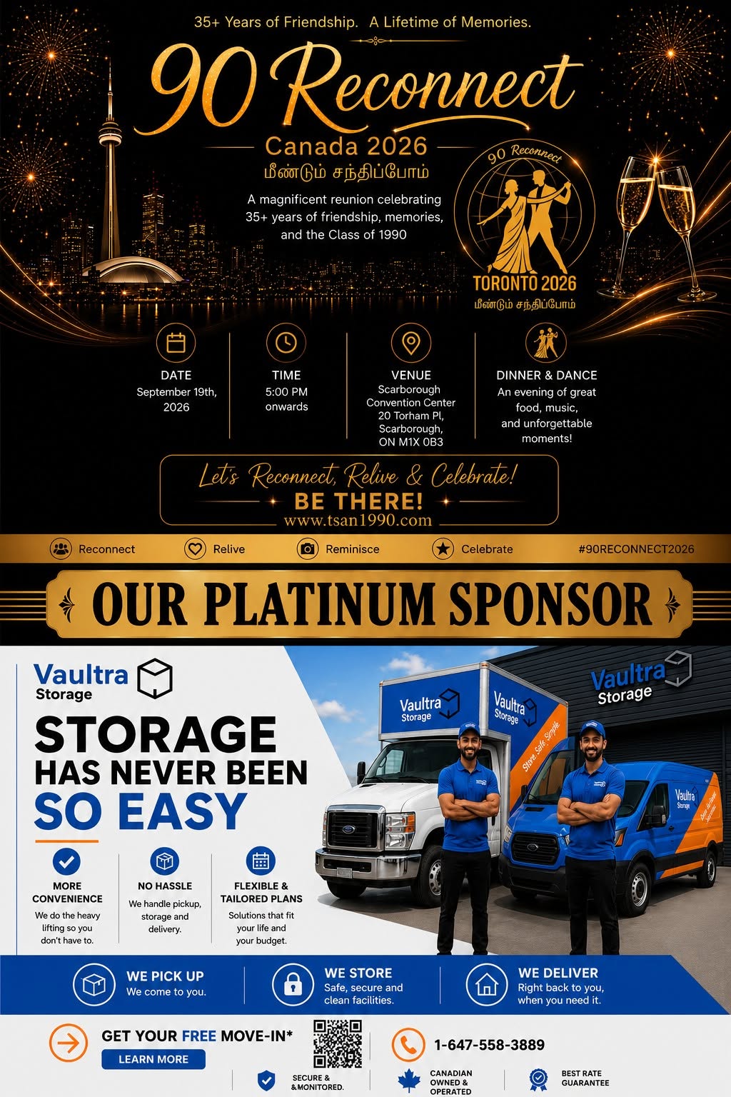 Vaultra Storage — Platinum Sponsors