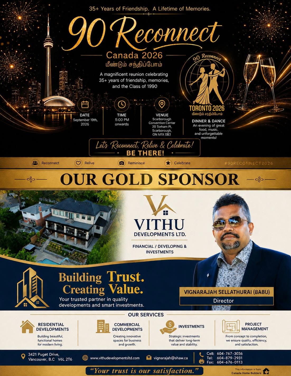 Vithu Developments Ltd. — Gold Sponsor